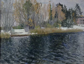 Ensimmäinen lumi, 1900-luvun alku.