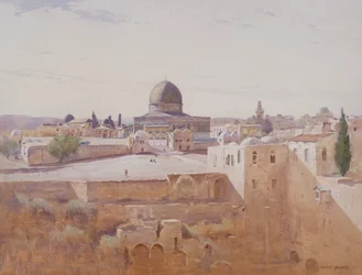 Dome of the Rock, n. 1905 (wc paperilla)