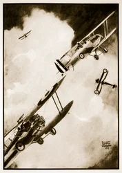 Kamera-asetoiminta, kuvitus John Hamiltonin Flying Memoriesista