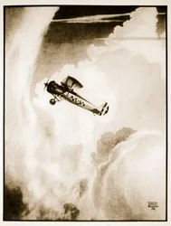 Tavannut. lento, kuvitus John Hamiltonin Flying Memoriesista