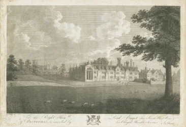 Blithfield Hall: kaiverrus ja [1700-luku]