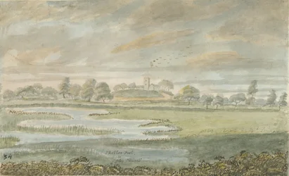 High Offley Church: akvarellimaalaus, nd [1762-1802]
