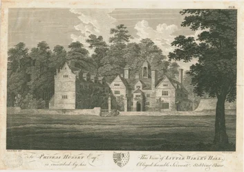 Norton Canes - Little Wyrley Hall: kaiverrus, nd [1762-1802] (painettu)