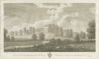 Somerford Hall: kaiverrus, nd [1762-1802] (vedos) (painettu)