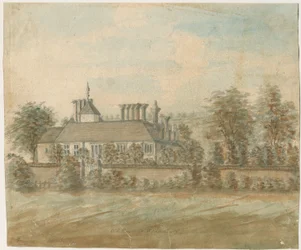 Wednesbury - Old House: akvarellimaalaus, nd [1762-1798]
