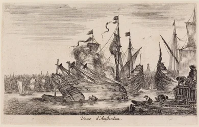 Näkymiä merisatamista (Vues de ports de mer): Näkymä Amsterdamista