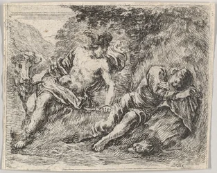 Mercury ja Argos, Game of Mythology Jeu de la Mythologie, 1644.