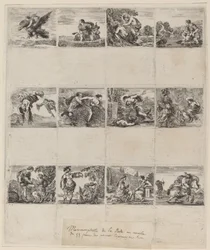 Mytologiset pelikortit, 1644.