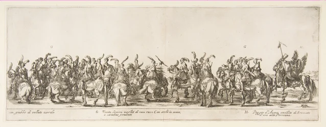 Osa Puolan lähetystön sisäänkäyntiä G ja H, 1633.