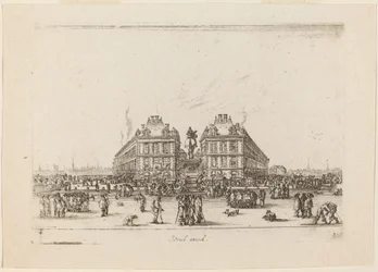 Place Dauphine, 1642.