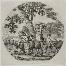 Satyr-perhekävely