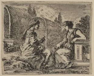 Vertumnus ja Pomona, Game of Mythology Jeu de la Mythologie, 1644.
