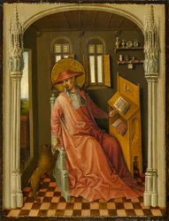 Pyhä Hieronymus työhuoneessaan, noin 1440