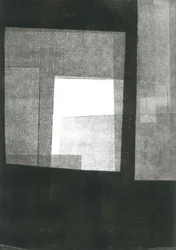 Nocturnus III, 2015 (monoprintti paperille)