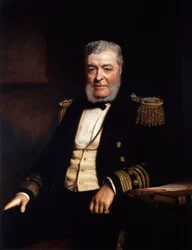 Amiraali John Lort Stokes (1812-1885), noin 1879 (öljy kankaalle).