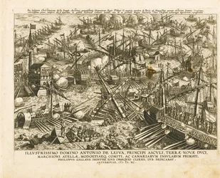 Lepanton taistelu 7. lokakuuta 1571, noin 1578