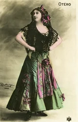 Kaunis Otero, postikortti 1900-luvun alun. (kuva)