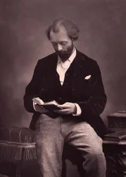 Sir Hall Caine (1853-1931) (s/w-kuva)