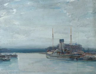 Twilight, n. 1910 (öljy paneelille)