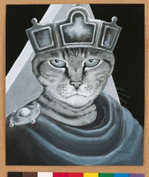 Kuvitus elokuvasta Cats Galore! A Compendium of Cultured Cats (julkaisu 2015).