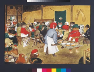 Kuvitus elokuvasta Cats Galore! A Compendium of Cultured Cats (julkaisu 2015).