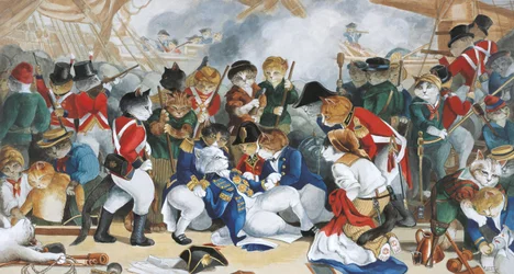 Kuvitus elokuvasta Cats Galore! A Compendium of Cultured Cats (julkaisu 2015).