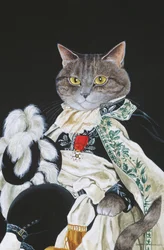 Kuvitus elokuvasta Cats Galore! A Compendium of Cultured Cats (julkaisu 2015).