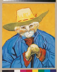 Kuvitus elokuvasta Cats Galore! A Compendium of Cultured Cats (julkaisu 2015).