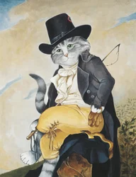 Kuvitus elokuvasta Cats Galore! A Compendium of Cultured Cats (julkaisu 2015).
