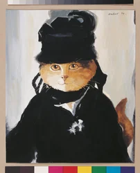 Kuvitus elokuvasta Cats Galore! A Compendium of Cultured Cats (julkaisu 2015).