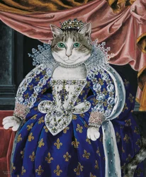 Kuvitus elokuvasta Cats Galore! A Compendium of Cultured Cats (julkaisu 2015).