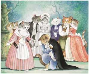 Kuvitus teoksesta Opera Cats (julkaistu 1997).