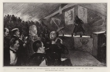 Kuninkaan risteily, miehistön Royal Yacht -aluksella tarjoama viihde