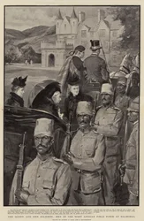 Kuningatar ja hänen sotilaat, Länsi-Afrikan kenttäjoukkojen miehet Balmoralissa