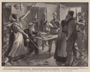 Lord Robertsin kanssa Free Statessa, hollantilaisen epäillyn pidätys