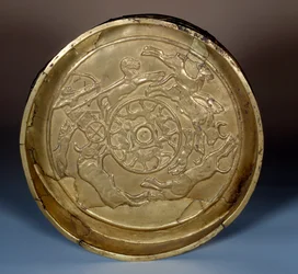 Itämainen taide: pateren metsästys kullassa, noin 1200 eKr. toteutui Syyriassa. Pariisi, Musee du Louvre
