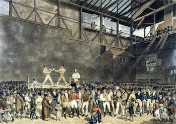 The Interior of Fives Court, kaiverrus Charles Turner