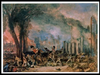 3. lohikäärmevartijoiden panti Queen Squarella, Bristolissa, maanantaina 31. lokakuuta 1831