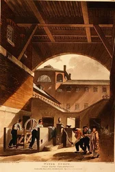 Vesimoottori, Coldbath Fields Prison, Ackermannin "Microcosm of London"