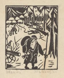 Aika - vanhus metsässä