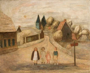 Normandialainen maisema (Breuilpont)
