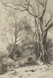 En Hiver., 1800-luku.