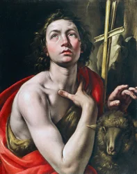 Pyhä Johannes Kastaja, Tanzio da Varallo (syntynyt 1575-1580, kuollut 1632-1633), öljy kankaalle