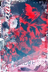 Beyond Leisure, 2015 (kollaasi kankaalle)