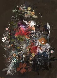 Floralies, 2018 (kollaasi kankaalle)