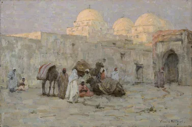 Kairouan, viimeinen hehku (öljy laudalle)