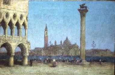 Piazzetta, Venetsia, Twilight