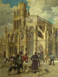 William Canyngesin tekemä St Mary Redcliffen jälleenrakennus vuonna 1452