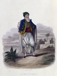 Hussein Pacha (1765-1838), Algerin viimeinen dey (1818-30), 1846