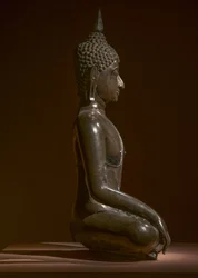 Maravijaya Buddha. Thaimaa. 15. päivän toinen puolisko. Kaiverrus